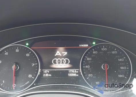 2014 Audi A7 3.0T Premium Plus from USA, damaged, VIN WAUWGAFC5EN106318